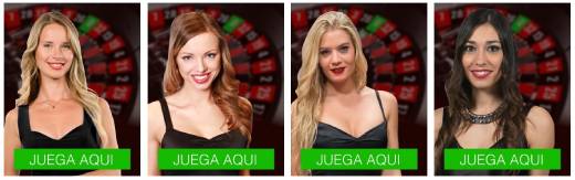 Juegos de ruleta en vivo en Marca Casino